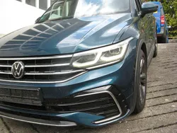 Blau Gebraucht 2022 VW Tiguan R-line SUV | 24.400 € (Guter Preis)