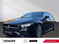 Unilack nachtschwarz Gebraucht 2021 Mercedes A200 AMG Limousine | 24.440 € (Fairer Preis)