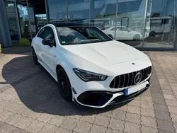 Weiß Gebraucht 2022 Mercedes CLA45 AMG AMG Coupé | 57.890 € (Etwas zu teuer)