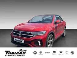 Kings red metallic Gebraucht 2022 VW T-Roc Cabriolet R-line Cabrio | 26.380 € (Superpreis)
