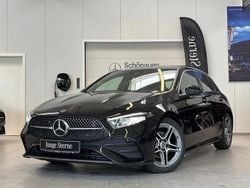 Schwarz Gebraucht 2024 Mercedes A200 AMG Limousine | 31.680 € (Fairer Preis)
