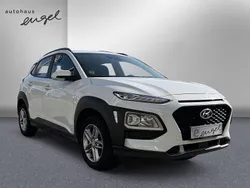 Chalk white metallic (metallic) Gebraucht 2019 Hyundai Kona Trend SUV | 14.389 € (Guter Preis)