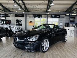 Obsidianschwarz metalliclack Gebraucht 2015 Mercedes SLK200 AMG line Cabrio | 26.990 € (Teuer)