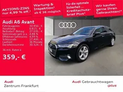 Brillantschwarz Gebraucht 2022 Audi A6 Sport Kombi | 35.950 € (Superpreis)
