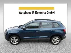 Lavablau metallic Gebraucht 2019 Skoda Karoq Ambition SUV | 16.500 € (Guter Preis)