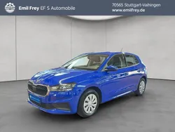 Energyblau uni Gebraucht 2022 Skoda Fabia Ambition Limousine | 12.890 € (Fairer Preis)