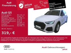 Gletscherweiß metallic Gebraucht 2024 Audi Q5 S-Line SUV | 49.710 € (Fairer Preis)
