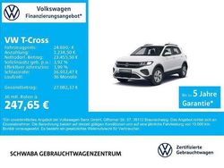 Pure white Gebraucht 2025 VW T-Cross Life SUV | 24.690 € (Fairer Preis)