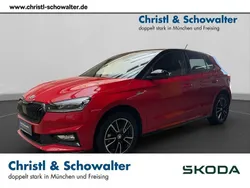 Velvet rot metallic Gebraucht 2025 Skoda Fabia Monte Carlo Limousine | 24.509 € (Teuer)
