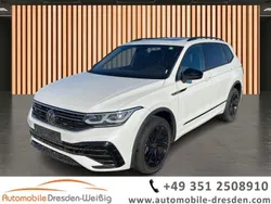 Oryxweiss Gebraucht 2024 VW Tiguan Allspace R-line SUV | 41.980 € (Fairer Preis)
