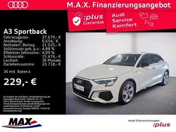 Ibisweiß Gebraucht 2022 Audi A3 Sportback e-tron S-Line Limousine | 27.679 € (Fairer Preis)