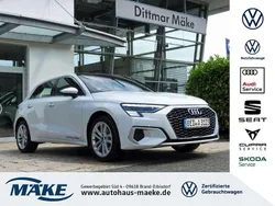 Gletscherweiß metallic Gebraucht 2023 Audi A3 Sportback Advanced Plus Limousine | 32.850 € (Teuer)