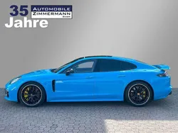 Blau Gebraucht 2019 Porsche Panamera Turbo Chrono Limousine | 117.500 € (Teuer)