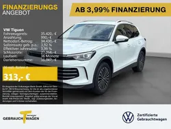 Weiß Gebraucht 2024 VW Tiguan Elegance SUV | 35.420 € (Fairer Preis)