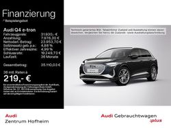 Mythosschwarz metallic Gebraucht 2022 Audi Q4 e-tron Ambiente SUV | 31.930 € (Teuer)