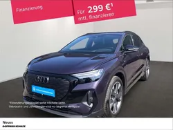 Auroraviolett metallic Gebraucht 2023 Audi Q4 e-tron S-Line SUV | 41.750 € (Fairer Preis)