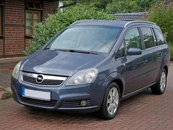 Grau Gebraucht 2006 Opel Zafira Njoy Van / Kleinbus | 3.450 € (Teuer)