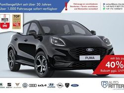 Schwarz Neu 2025 Ford Puma ST-Line SUV | 27.790 € (Guter Preis)