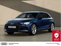Blau Gebraucht 2025 Audi A3 Sportback Advanced Plus Limousine | 28.290 € (Guter Preis)