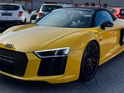Gelb Gebraucht 2017 Audi R8 Spyder Advanced Cabrio | 122.990 € (Teuer)
