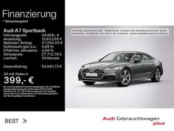 Chronosgrau metallic Gebraucht 2023 Audi A7 S-Line Limousine | 49.888 €