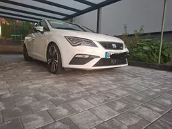Weiß Gebraucht 2017 Seat Leon ST FR Kombi | 17.500 € (Teuer)