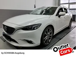 Weiß Gebraucht 2016 Mazda 6 Sports-Line Kombi | 14.890 € (Fairer Preis)