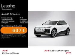 Gletscherweiß metallic Gebraucht 2025 Audi Q6 e-tron S-Line SUV | 66.289 € (Guter Preis)