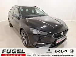 Mitternachtsschwarz (metallic) Gebraucht 2021 Seat Leon FR Kombi | 20.869 € (Guter Preis)
