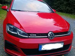 Rot Gebraucht 2017 VW Golf VII GTD Kombi | 14.000 € (Teuer)