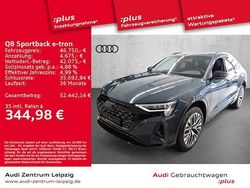 Plasmablau metallic Gebraucht 2024 Audi Q8 Sportback e-tron Advanced Plus SUV | 46.750 €