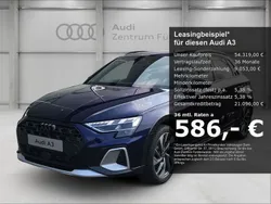 Blau Neu 2025 Audi A3 e-tron Advanced Kleinwagen | 54.319 € (Teuer)