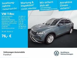 Petroleum blue metallic/petrol Gebraucht 2024 VW T-Roc Life SUV | 22.280 € (Guter Preis)