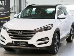 Polar white / sol Gebraucht 2016 Hyundai Tucson Premium SUV | 19.999 € (Fairer Preis)