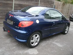 Blau Gebraucht 2006 Peugeot 206 CC Platinum Cabrio | 1.000 € (Superpreis)