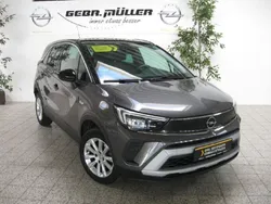 Mondstein grau/e:vulkan grau Gebraucht 2021 Opel Crossland Elegance SUV | 18.900 € (Teuer)