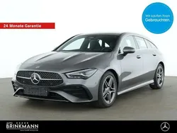 Lack mountaingrau Gebraucht 2024 Mercedes CLA180 Shooting Brake AMG line Plus Kombi | 32.750 € (Etwas zu teuer)