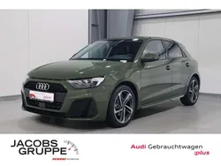 Distriktgrün metallic Gebraucht 2025 Audi A1 Sportback S-Line Kleinwagen | 25.970 € (Fairer Preis)