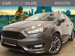 Grau Gebraucht 2017 Ford Focus ST-Line Limousine | 8.980 € (Guter Preis)