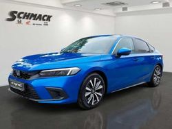 Prem crystal blue m Gebraucht 2024 Honda Civic Elegance Limousine | 34.890 € (Etwas zu teuer)