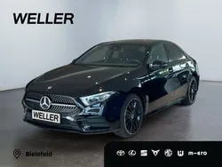 Nachtschwarz unilack Gebraucht 2022 Mercedes A250 AMG line Limousine | 26.990 € (Fairer Preis)