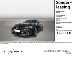 Mythosschwarz metallic Gebraucht 2024 Audi A4 S-Line Kombi | 39.990 €
