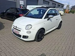Bianco bianco/ bossa nova/calc Gebraucht 2015 Fiat 500S S Cabrio | 7.490 € (Fairer Preis)
