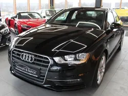 Schwarz Gebraucht 2015 Audi A3 S-Line Limousine | 14.990 € (Guter Preis)
