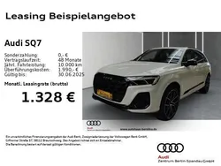 Gletscherweiß metallic Neu 2025 Audi SQ7 SUV | 117.728 € (Fairer Preis)