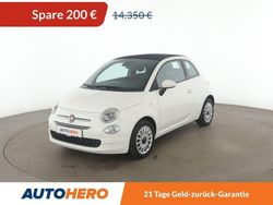 Weiß Gebraucht 2021 Fiat 500C Lounge Cabrio | 14.150 € (Fairer Preis)