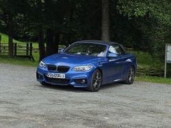 Blau Gebraucht 2016 BMW 220 Sport Line Cabrio | 16.000 € (Guter Preis)