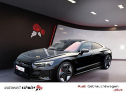 Mythosschwarz metallic Gebraucht 2023 Audi e-tron GT quattro Ambiente Limousine | 79.150 € (Guter Preis)