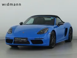 Blau Gebraucht 2021 Porsche Boxster Cabrio | 62.850 € (Teuer)