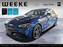Blau Gebraucht 2024 Mercedes C180 AMG Limousine | 39.769 € (Teuer)